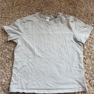 Aritzia TNA Soft blue Short Sleeve Tee